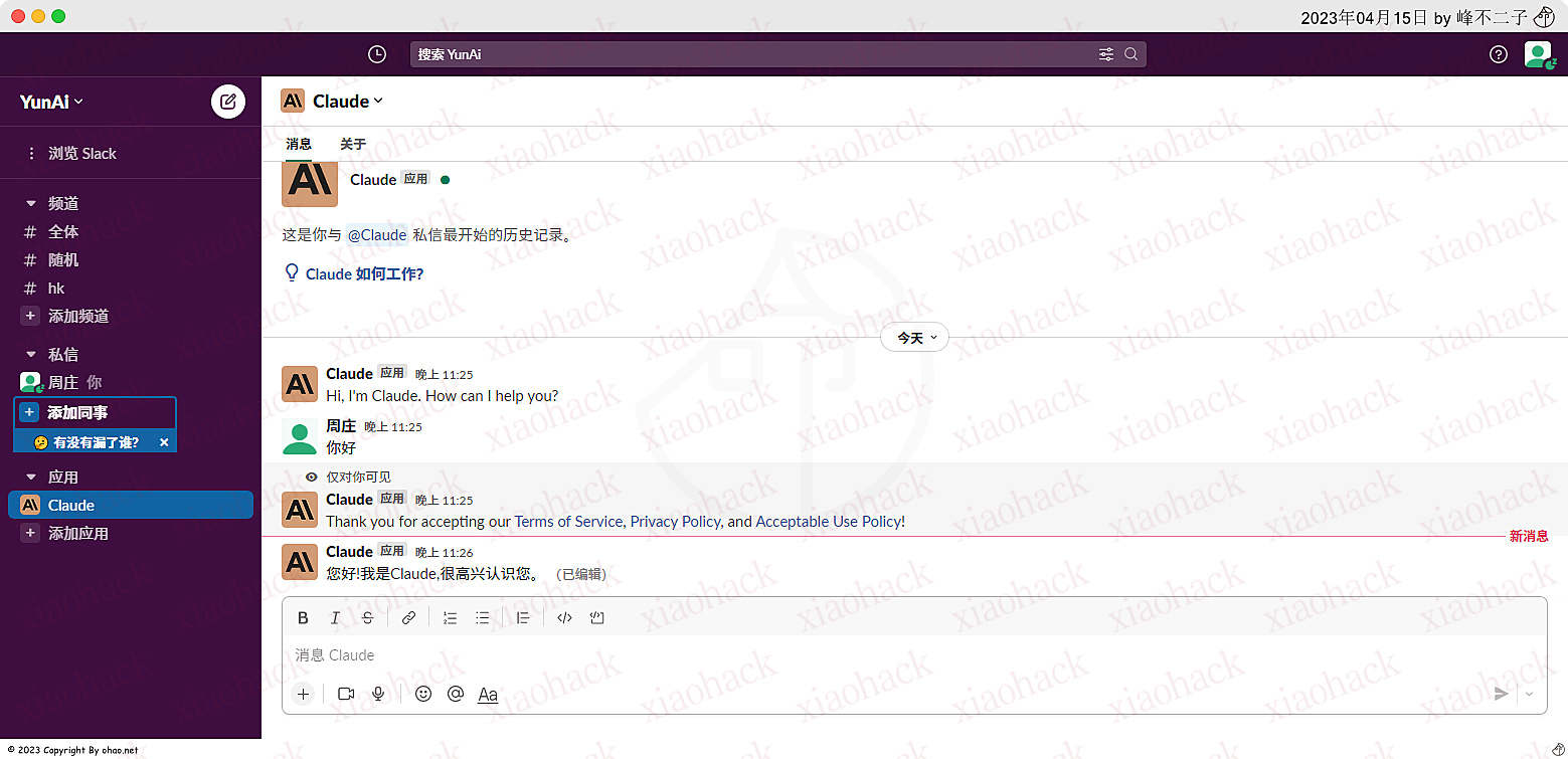 Claude 注册使用3
