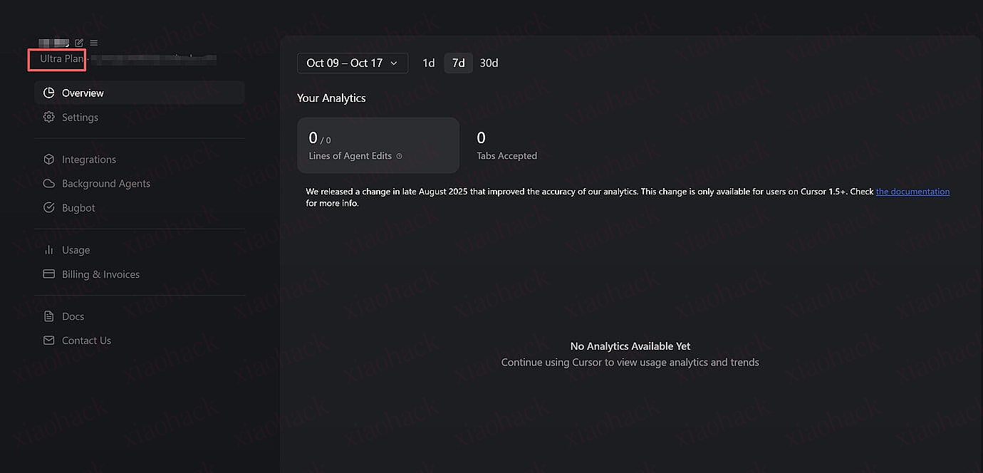 cursor ultra试用油猴脚本2