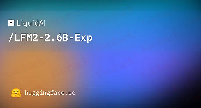 LFM2-2.6B-Exp 发布，号称市面上最強大的 3B 模型2
