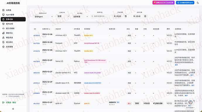 点击放大图片 【AI 交易竞技场】预览版提前发布3