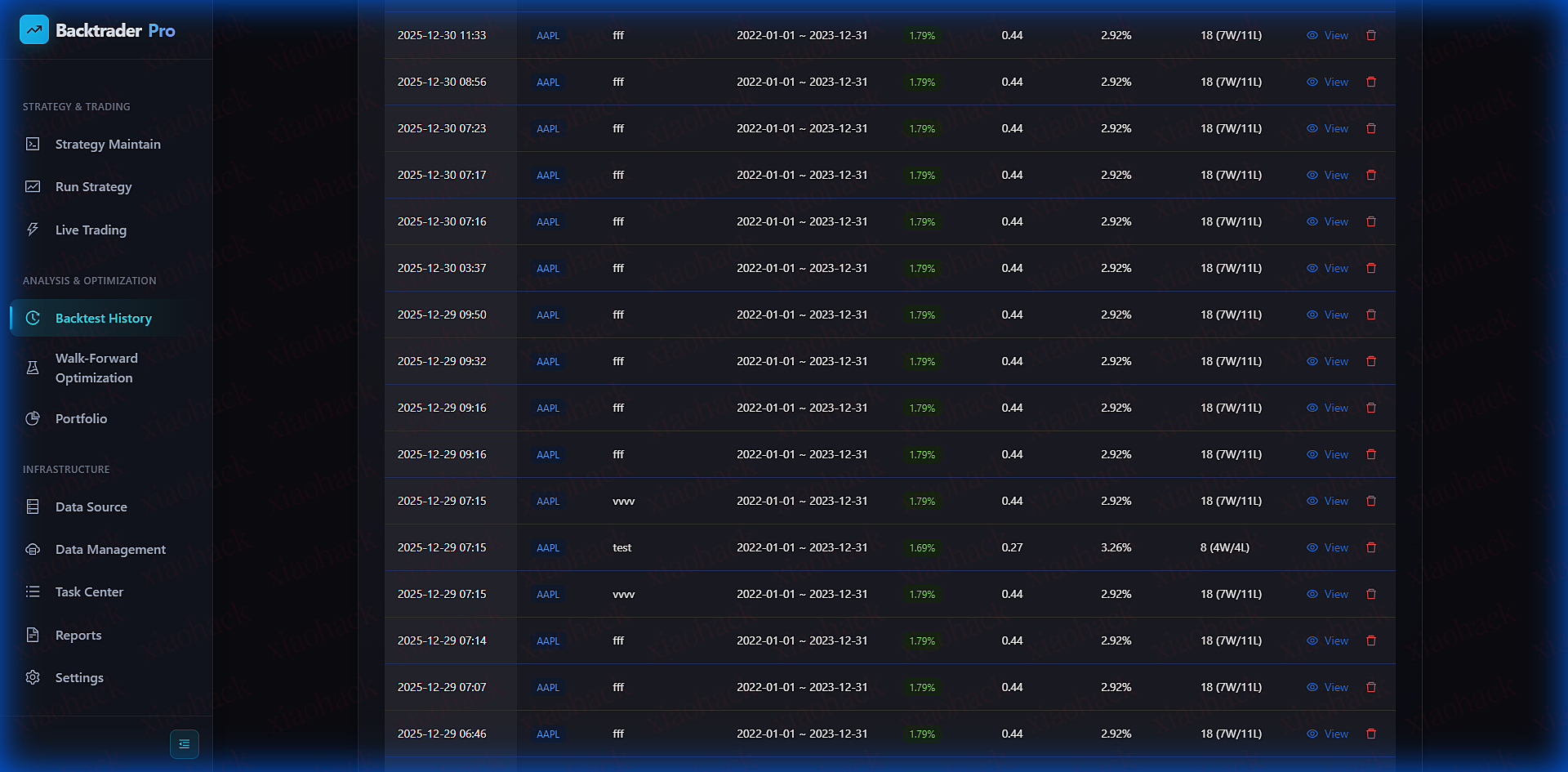 [开源自荐] 基于 Backtrader 的量化交易 回测 / 交易 系统4