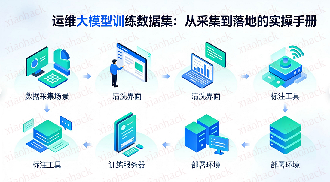 xiaohack's Blog： 运维大模型训练数据集：从采集到落地的实操手册